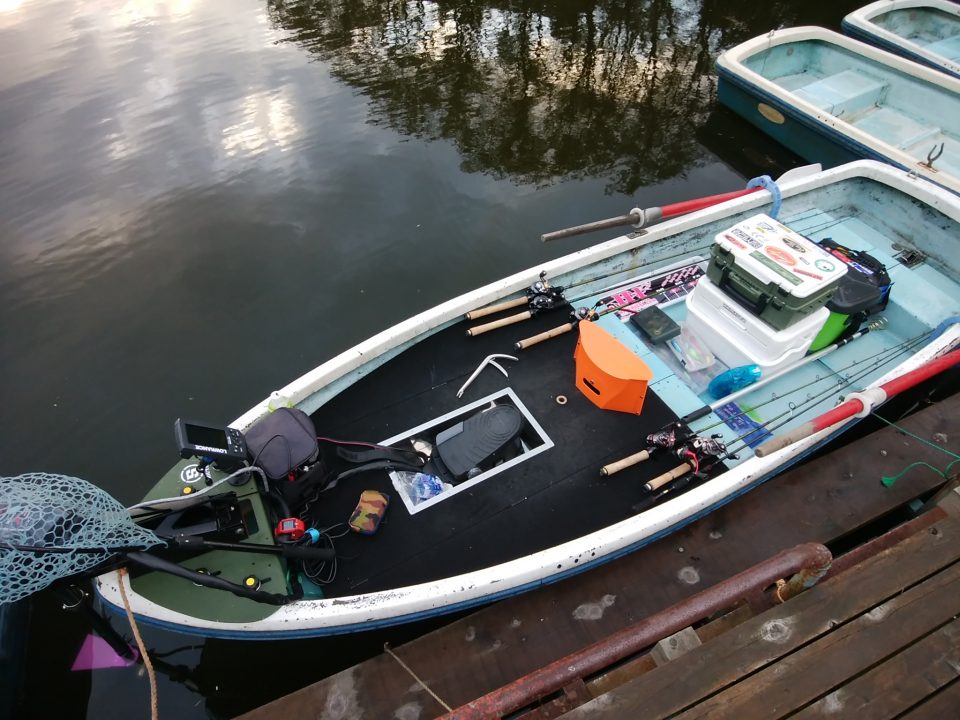 レンタルボート 一式 エレキ バス釣り バスボート - フィッシング